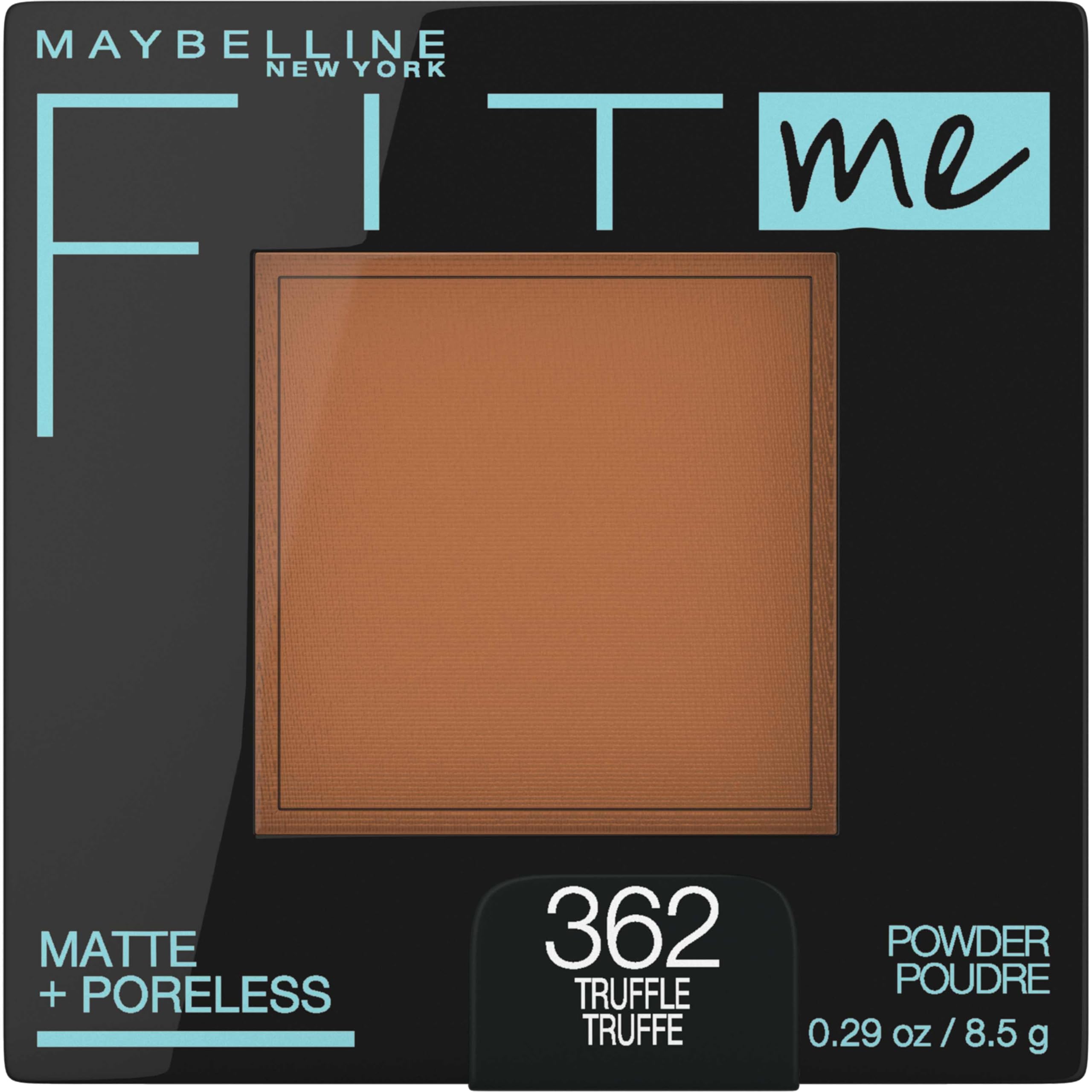 Maybelline Fit Me Matte + Poreless Pressed Face Powder Makeup & Setting Powder, Classic Ivory, 1 Count